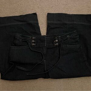 Women's Dark Blue/Black Jeans